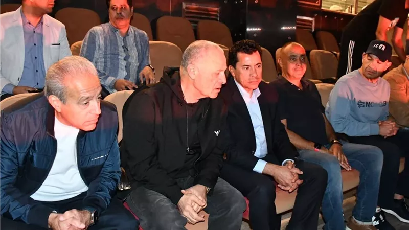هانى أبو ريدة: غير راضى عن الحضور الجماهيرى و يجب إيجاد حلول لجذبهم للمدرجات 