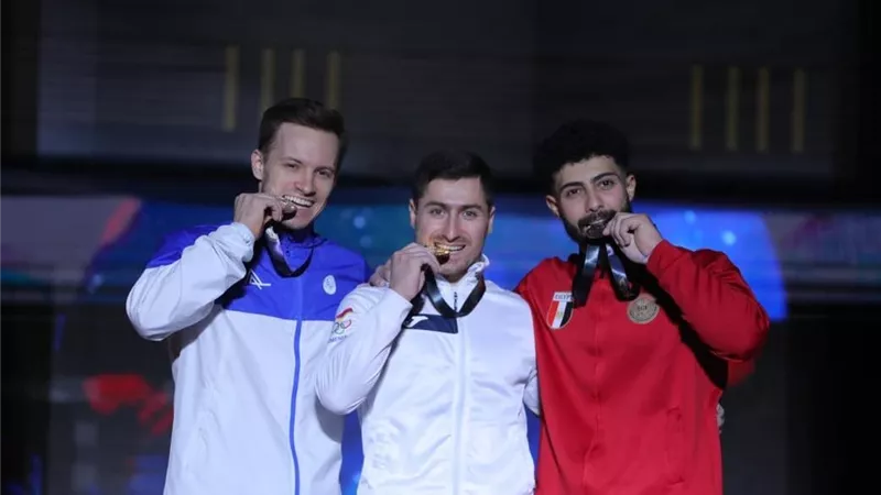 عمر العربي يحقق برونزية جهاز  الحلق في بطولة كأس العالم للجمباز الفني