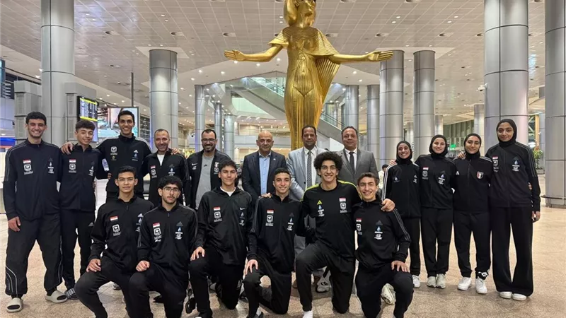 الشباب والرياضة تستقبل أبطال التايكوندو بعد حصد ٨ ميداليات في كأس رئيس الإتحاد الدولي بإثيوبيا