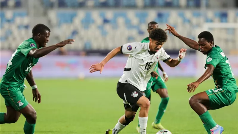 أمم إفريقيا للشباب .. شوط أول سلبى بين منتخب مصر و زامبيا