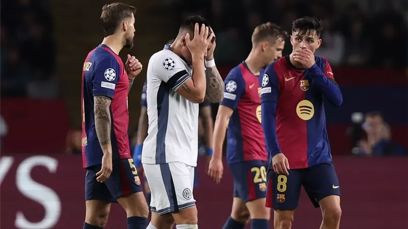 التشكيل المتوقع لمباراة إنتر ميلان وبرشلونة في دوري أبطال أوروبا