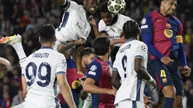 مارتينيز وتورام يقودان إنتر ميلان ضد برشلونة في دوري أبطال أوروبا 