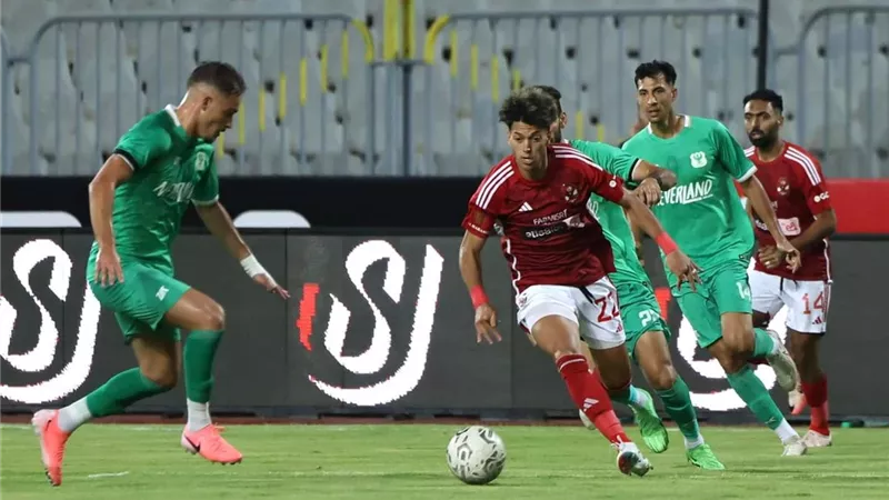 في شوط أول مثير.. الأهلي يتفوق على المصري بثنائية بالدوري (فيديو)