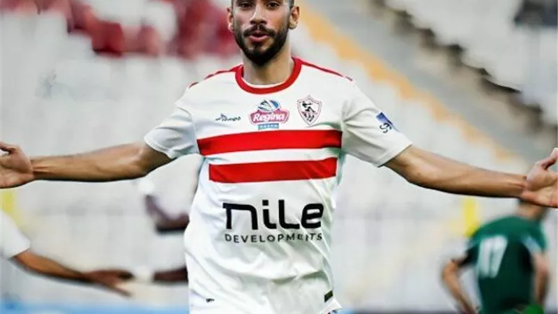 ناصر ماهر أفضل لاعب في مباراة الزمالك وسيراميكا بافتتاح الدوري المصري