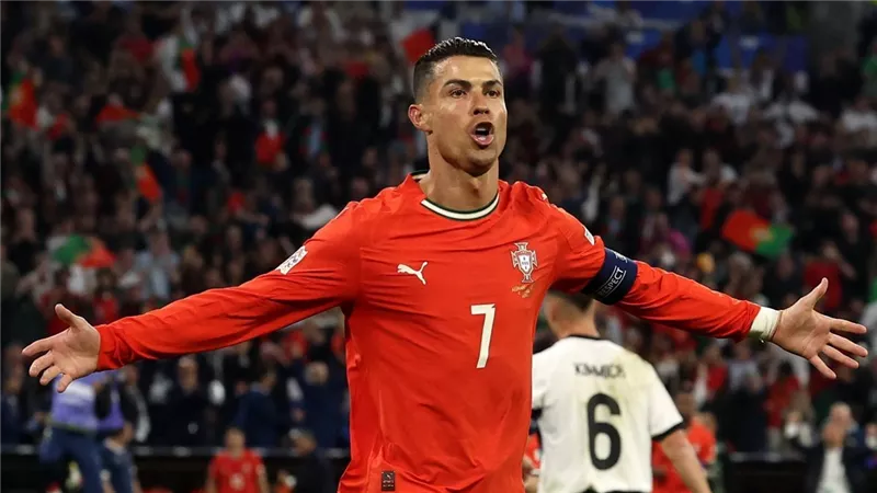 رونالدو يقود البرتغال للفوز على ألمانيا والتأهل لنهائي دوري الأمم الأوروبية 