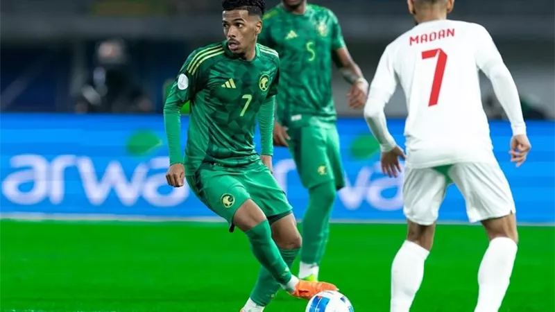 سالم الدوسري يقود تشكيل السعودية ضد البحرين في تصفيات كأس العالم 2026
