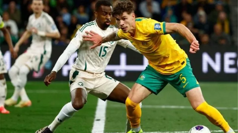 موعد مباراة السعودية وأستراليا في تصفيات كأس العالم 2026 والقنوات الناقلة