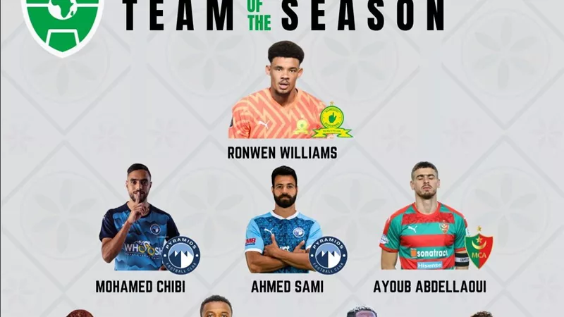 بيراميدز يسيطر على التشكيلة المثالية بدوري أبطال أفريقيا وتواجد نجم الأهلي 