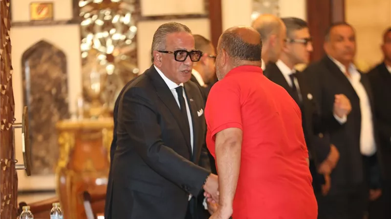 نجوم الرياضة  يشاركون في عزاء والدة عمرو الجنايني عضو لجنة التخطيط بالزمالك  