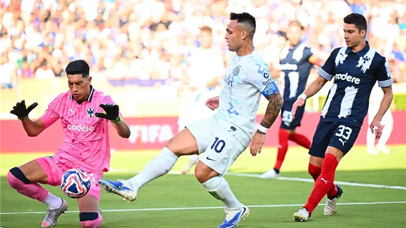 إنتر ميلان يتعادل مع مونتيري 1-1 في شوط أول مثير (فيديو)