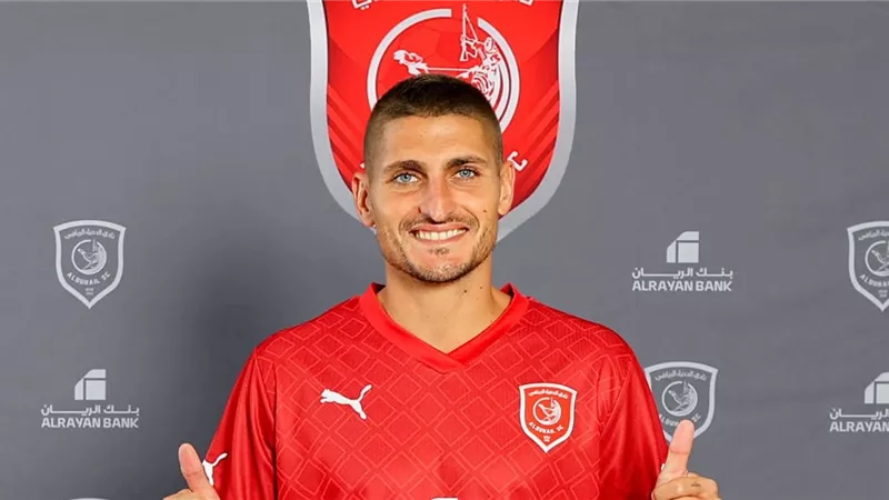(رسمياً) الدحيل يعلن التعاقد مع ماركو فيراتي نجم باريس سان جيرمان السابق