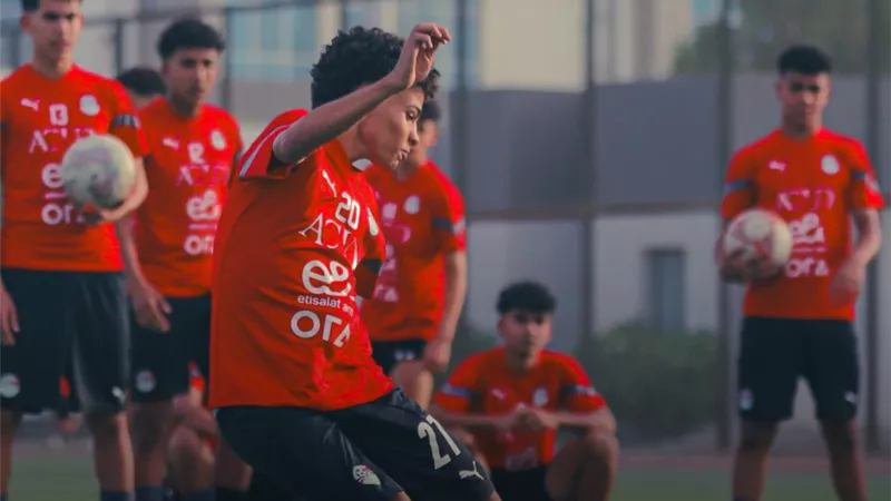 اليوم.. انطلاق معسكر المنتخب الوطنى تحت 16 سنة (صور)