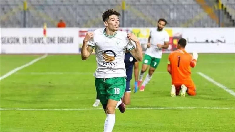 المصري يتقدم على الاتحاد السكندري بأقدام عبد الرحيم دغموم