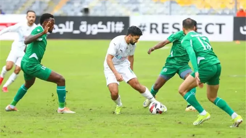عن طريق مصطفى إبراهيم.. الاتحاد السكندري يعادل نتيجة المباراة(فيديو)