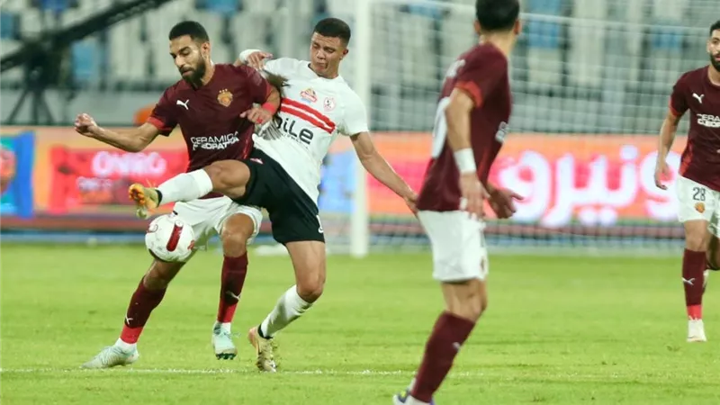 أهداف مباراة الزمالك وسيراميكا كليوباترا في افتتاح الدوري المصري 