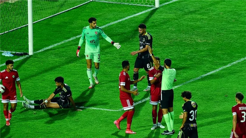 ملخص مباراة الأهلي وغزل المحلة اليوم في الدوري المصري الممتاز 