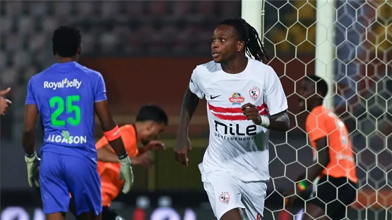 الزمالك يفوز على فاركو بهدف شيكو بانزا ويعتلي قمة الدوري الممتاز