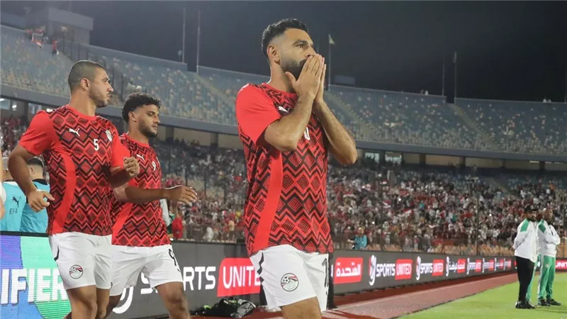 في شوط مثير.. منتخب مصر يتقدم على إثيوبيا بتصفيات المونديال (فيديو)