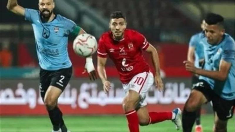 التعادل السلبي يحسم الشوط الأول من مواجهة الأهلي وغزل المحلة بدوري نايل