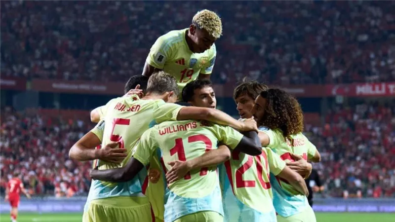 منتخب إسبانيا يكتسح تركيا بنتيجة 6-0 فى تصفيات أوروبا المؤهلة للمونديال 