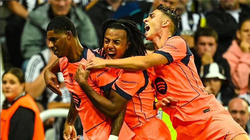 فيديو أهداف مباراة برشلونة ونيوكاسل في دوري أبطال أوروبا