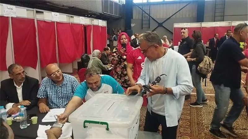 الجمعية العمومية تشهد تواجد خالد مرتجي للإدلاء بصوته