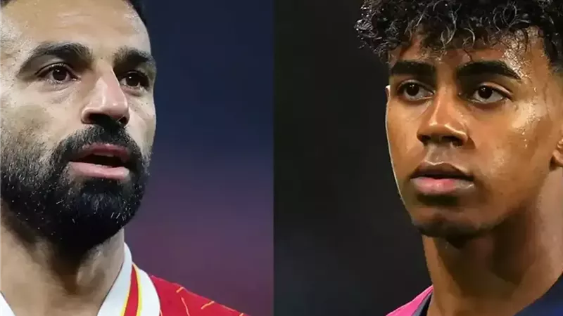 أفضل من لامين يامال.. محمد صلاح وصيفًا في قائمة 