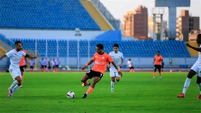 التعادل الإيجابي يحسم نتيجة مودرن سبورت وفاركو في الدوري المصري 