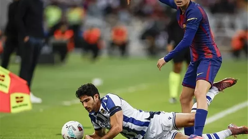 أهداف مباراة برشلونة وريال سوسيداد في الدوري الإسباني (فيديو)