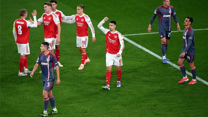 مباشر.. أهداف مباراة أرسنال و أوليمبياكوس فى دورى أبطال أوروبا (فيديو)