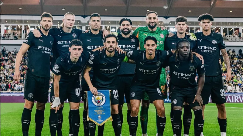 مانشستر سيتي يسقط في فخ التعادل أمام موناكو في دوري أبطال أوروبا