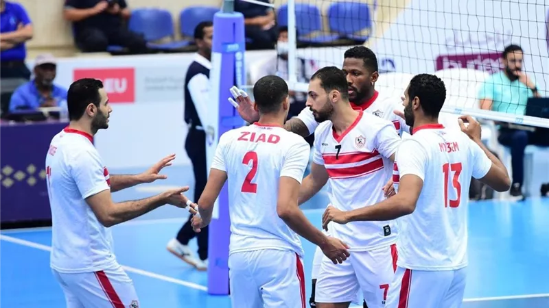 اتحاد الكرة الطائرة يقرر معاقبة لاعبي الزمالك وإداري الفريق لهذا السبب