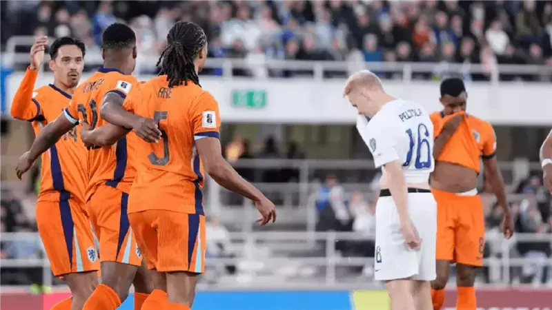 أهداف مباراة هولندا وفنلندا في تصفيات كأس العالم 2026 (فيديو)