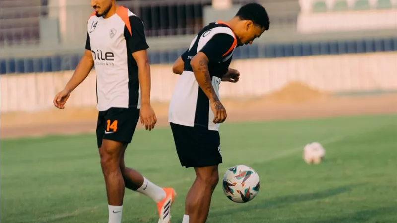 رفع الحمل البدني فى مران الزمالك استعدادًا لمواجهة بيراميدز فى السوبر المصرى