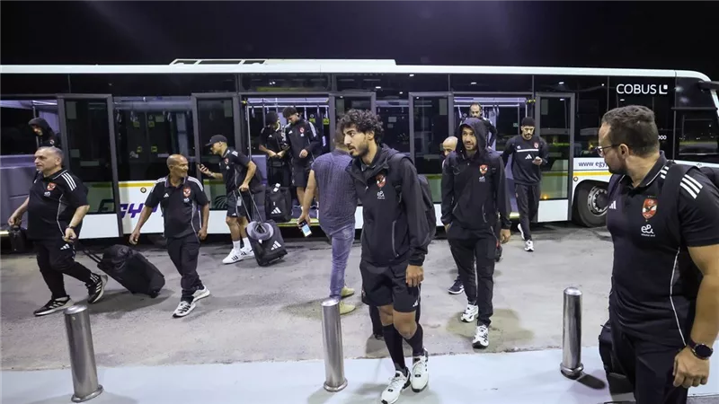 بعثة الأهلي تصل مطار القاهرة بعد التعادل مع يانج أفريكانز بدوري الأبطال