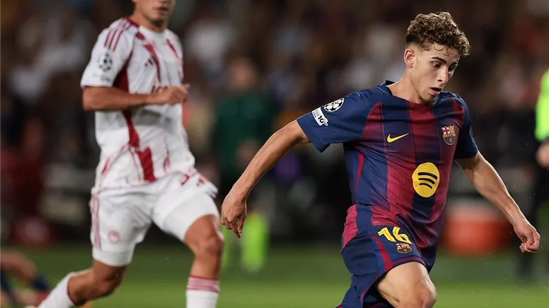 فيديو أهداف مباراة برشلونة وأولمبياكوس في دوري أبطال أوروبا 