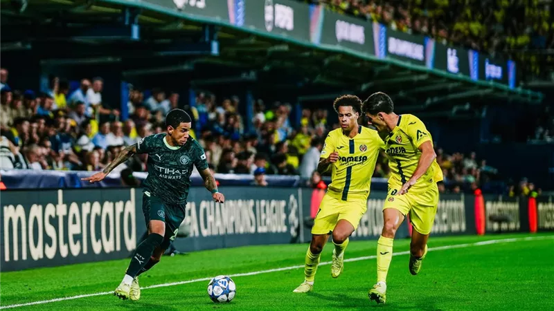 فيديو أهداف مباراة مانشستر سيتي وفياريال في دوري أبطال أوروبا