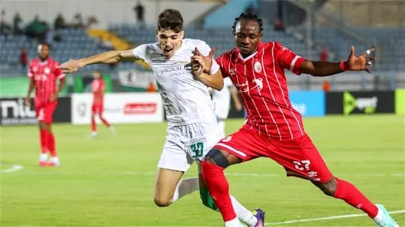 بهدفين.. المصري يفوز على الاتحاد الليبي ويتأهل لدور المجموعات