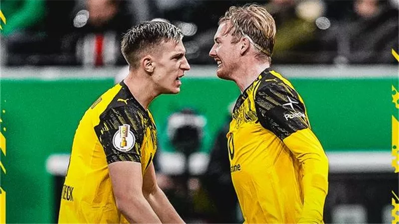 بروسيا دورتموند يفوز بركلات الترجيح على فرانكفورت ويتأهل لدور الـ16 بكأس ألمانيا 
