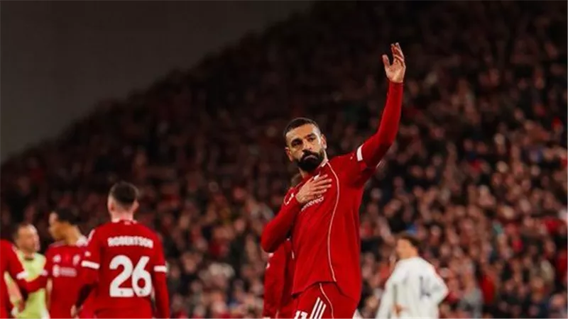  محمد صلاح بعد فوز ليفربول على أستون فيلا: 
