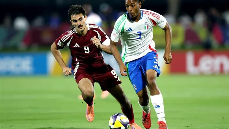 إيطاليا تفوز على قطر 1-0 فى كأس العالم تحت 17 سنة 