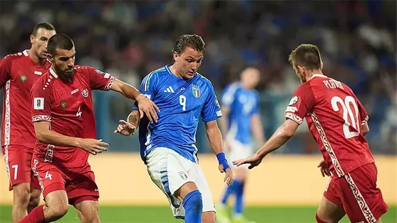 موعد مباراة إيطاليا ومولدوفا في تصفيات كأس العالم 2026 والقنوات الناقلة