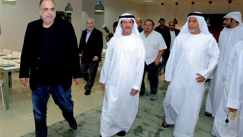 وليد دعبس يفتتح المقر الجديد لنادي مودرن سبورت في الشارقة ضمن خطة التوسع