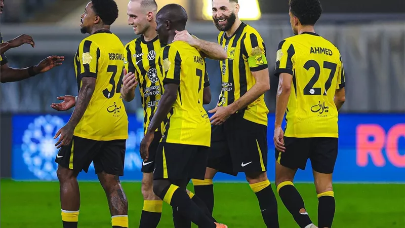 أهداف مباراة الاتحاد ضد التعاون في الدوري السعودي 2025-2026 