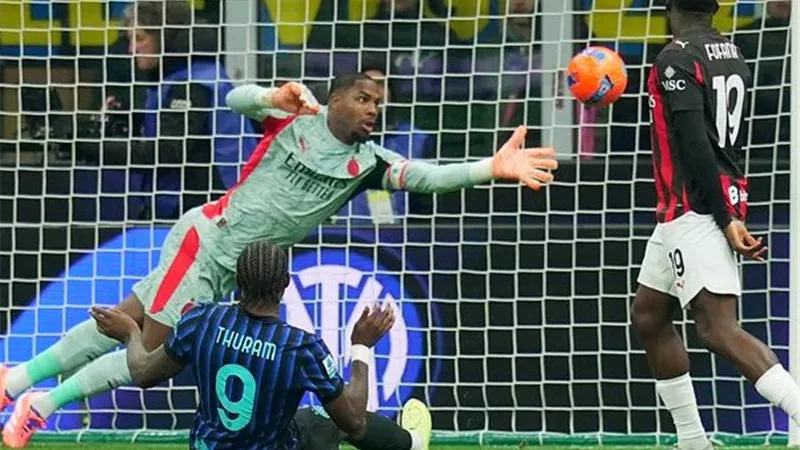 أهداف مباراة إنتر وميلان في الدوري الإيطالي (فيديو)