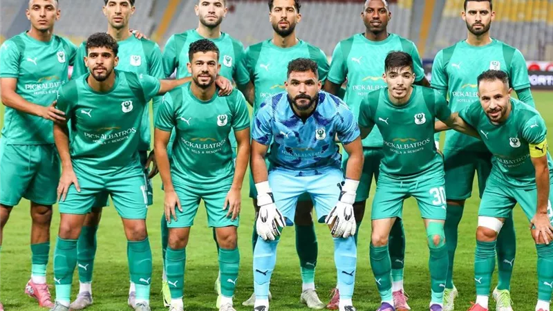 دغموم يقود هجوم المصري أمام زيسكو الزامبي في الكونفدرالية 
