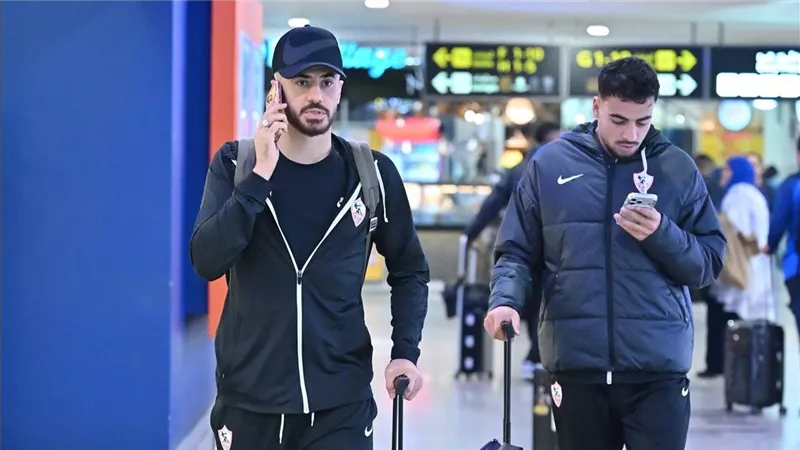 عقب التعادل مع كايزر تشيفز.. بعثة الزمالك تغادر مطار جوهانسبرج