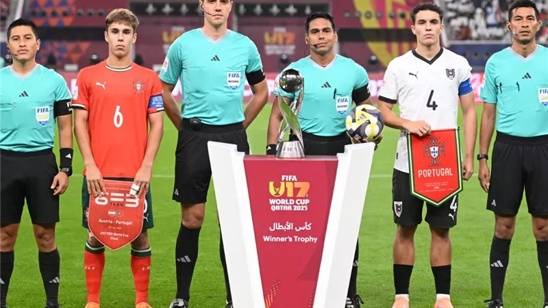 البرتغال تتوج بطلا لكأس العالم للناشئين تحت 17 عاما بعد الفوز على النمسا