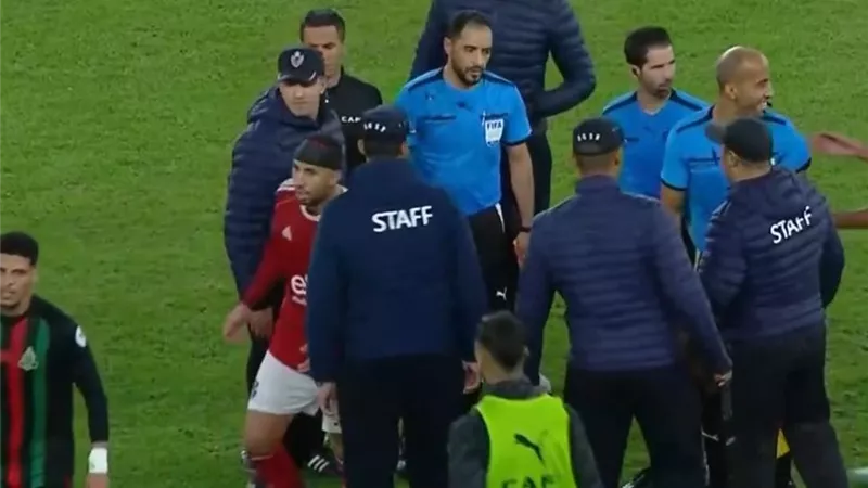 الجيش الملكي يعتذر للأهلي: الظلم التحكيمي سبب غضب الجماهير 