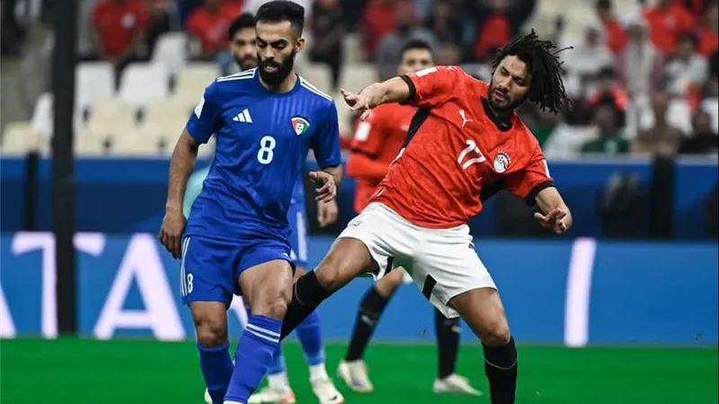 منتخب مصر يتعادل مع الكويت 1-1 في الظهور الأول بكأس العرب (صور)
